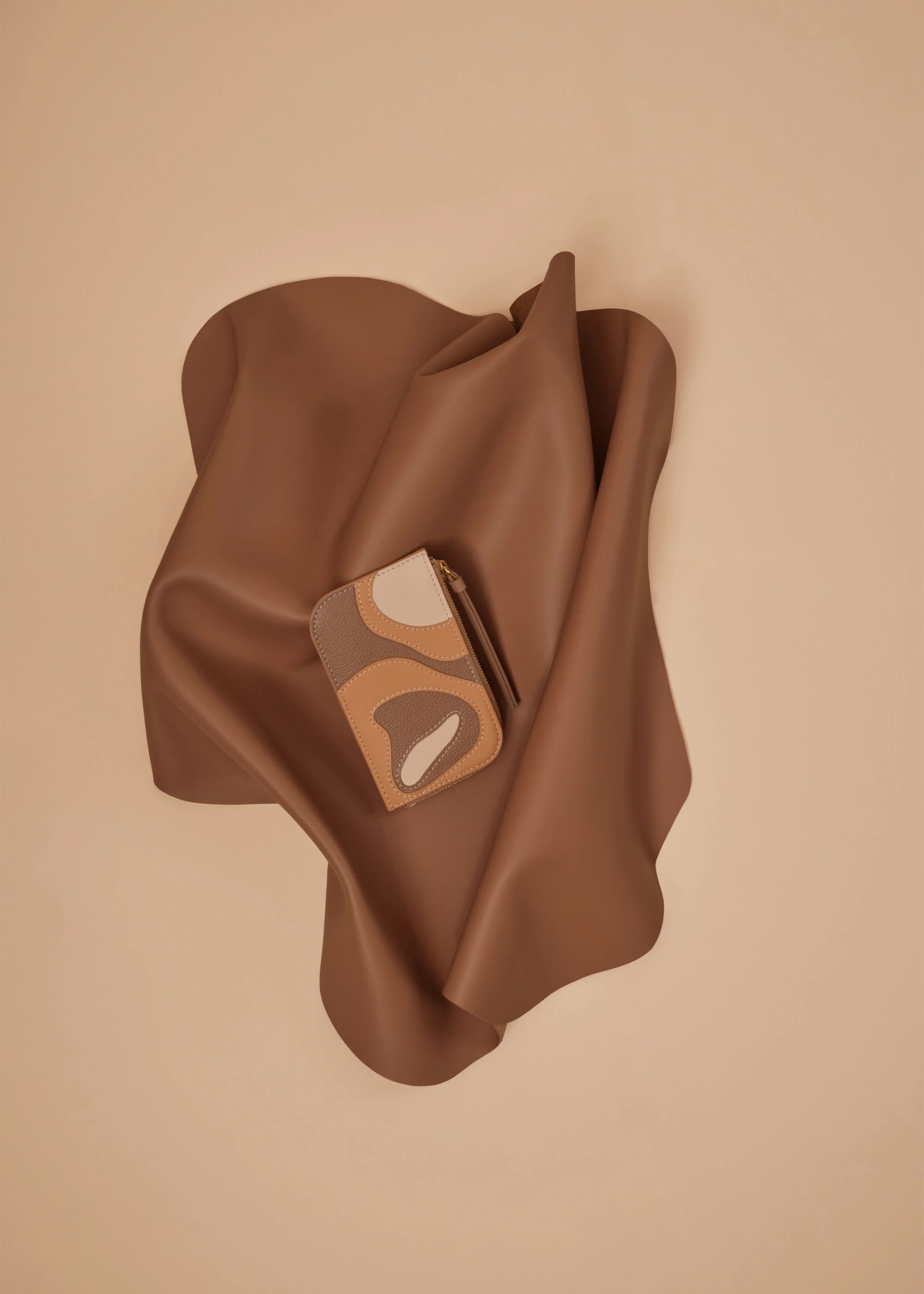 Atla Card Holder - Trio Camel - Image 4