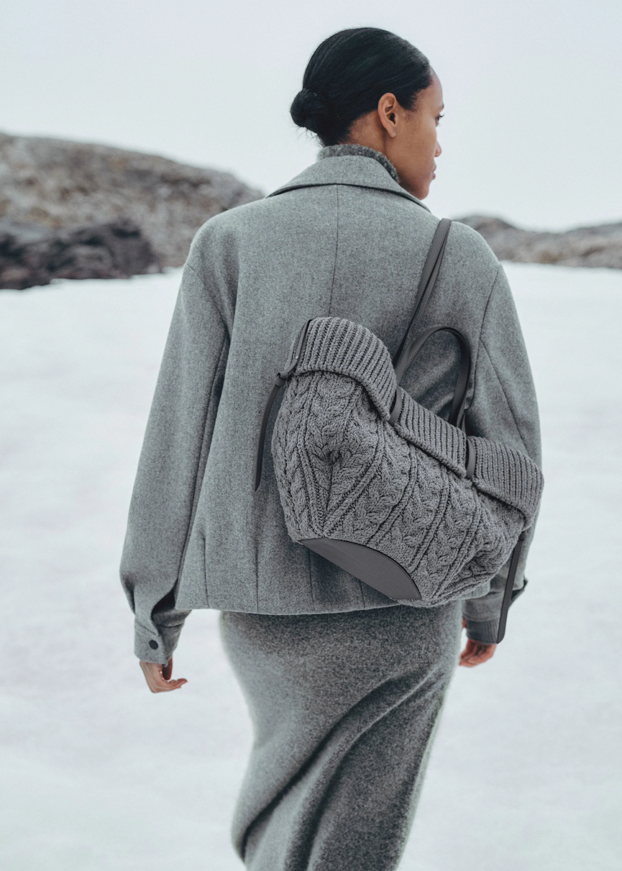 Cyme Mini - Merino Stone - Image 2