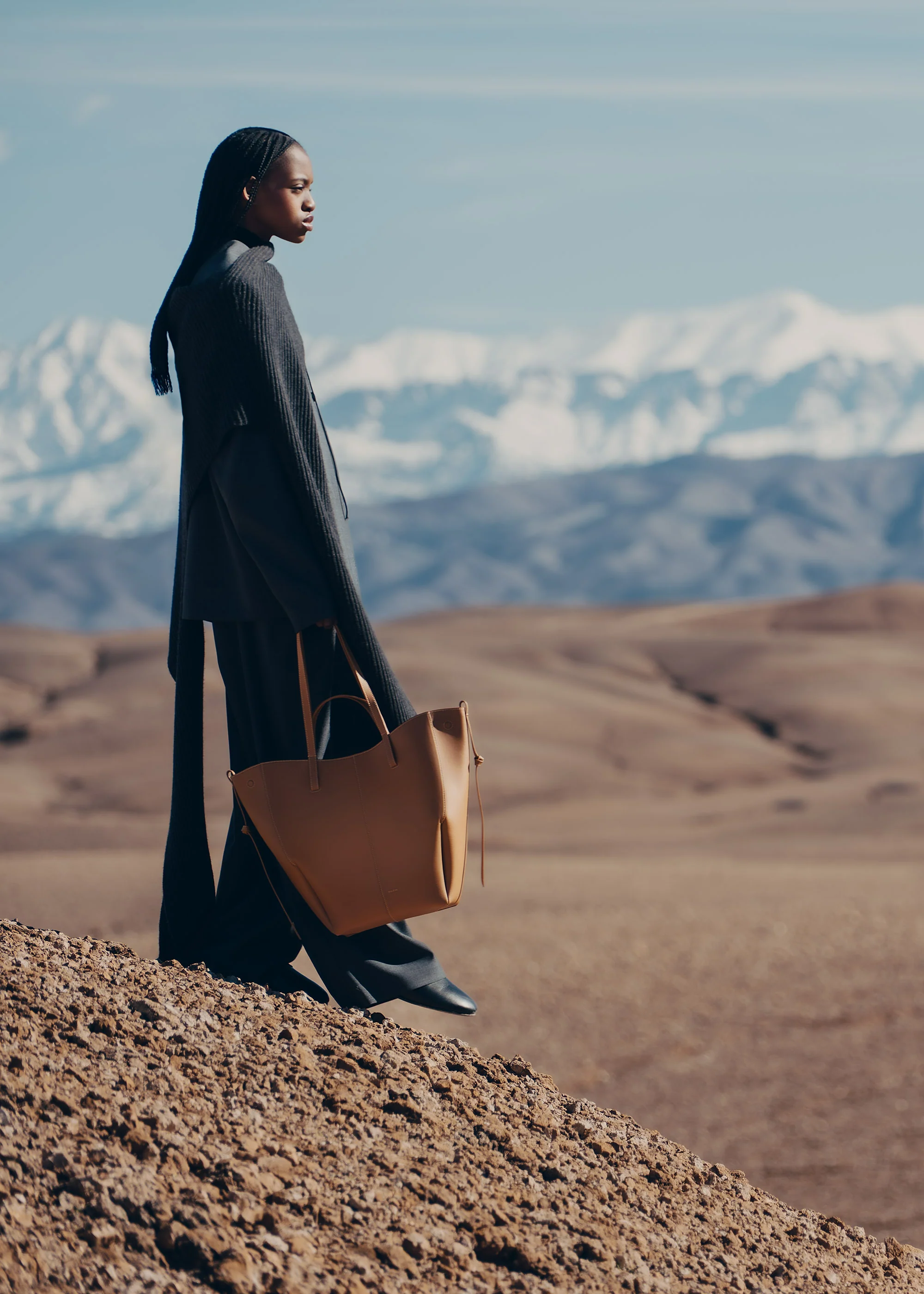 Cyme Tote - Textured Camel - Image 5