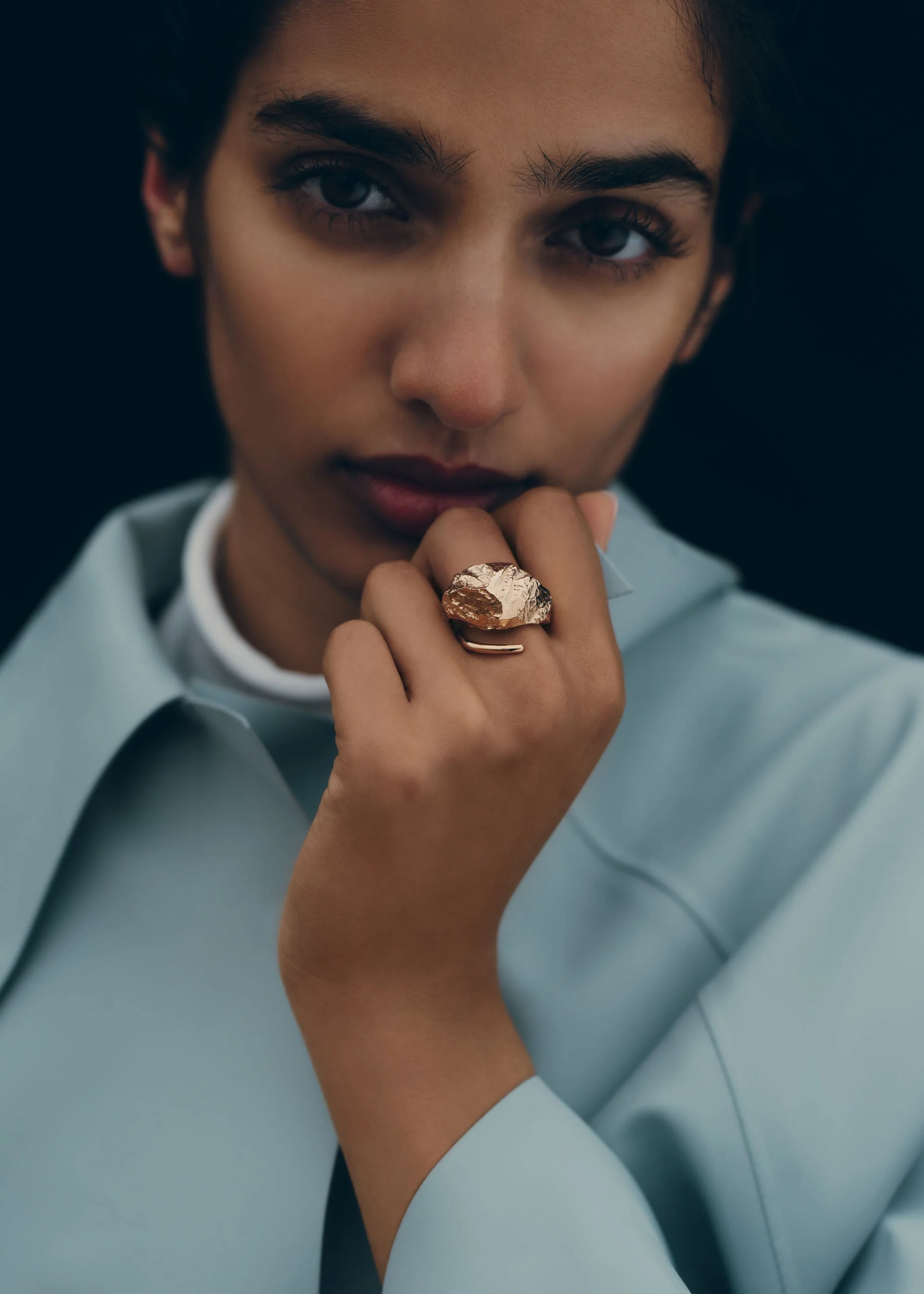 Eroz Ring - 24 carat gold gilded - Image 4