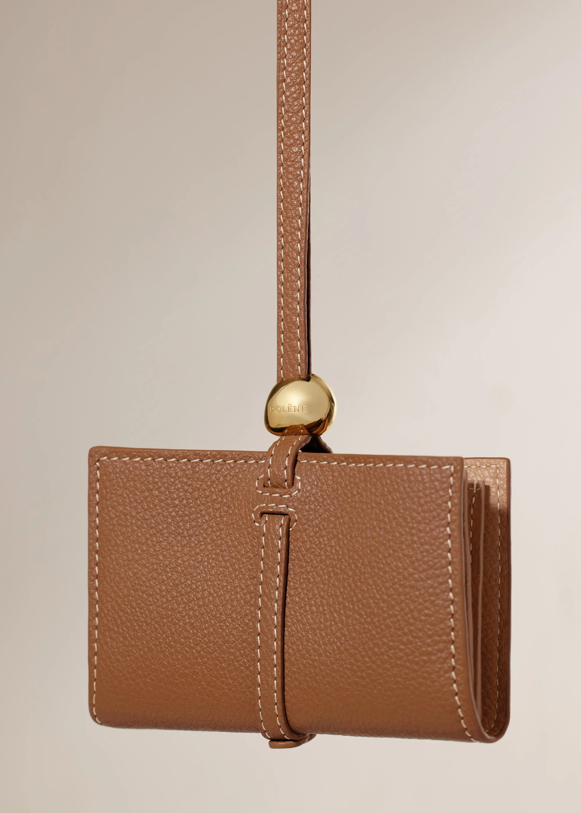 Kayé Card Holder - Textured Duo Camel - Image 3
