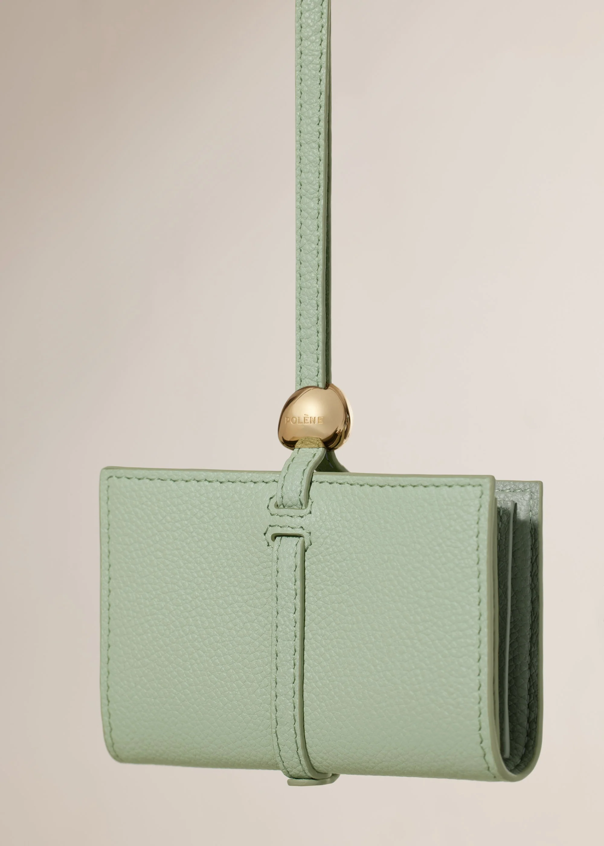 Kayé Card Holder - Textured Duo Fresh Almond - Image 3